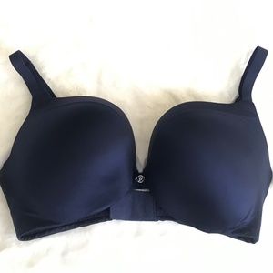 Victoria's Secret So Obsessed Push Up Bra 34D Blue